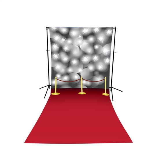 Red Carpet Floor Extended Printed Backdrop