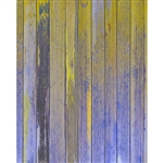 Yellow and Purple Distressed Floordrop