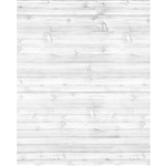 Worn White Planks Printed Backdrop