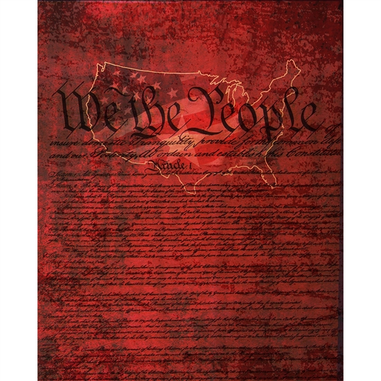 "We the People" Printed Backdrop
