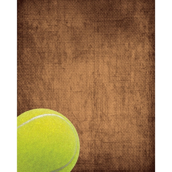 Tennis Ball Printed Backdrop