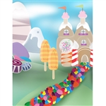 Candy Land Printed Backdrop