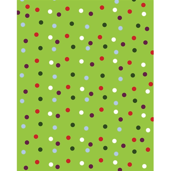 Speckled Polka Dots Printed Backdrop