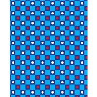 Checkerboard Polka Dots Printed Backdrop