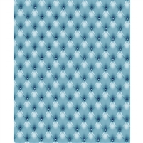 Steel Blue Tufted Printed Backdrop