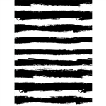 Painted Black Stripes Printed Backdrop