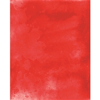 Red Watercolor Printed Backdrop