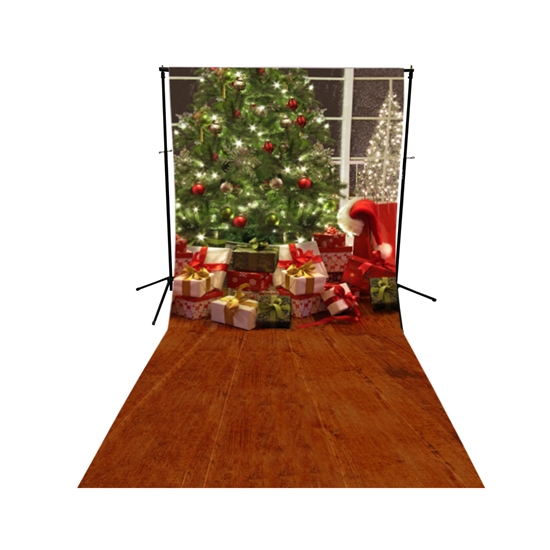 Christmas is Here! Floor Extended Printed Backdrop