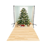 Christmas Morning Floor Extended Printed Backdrop