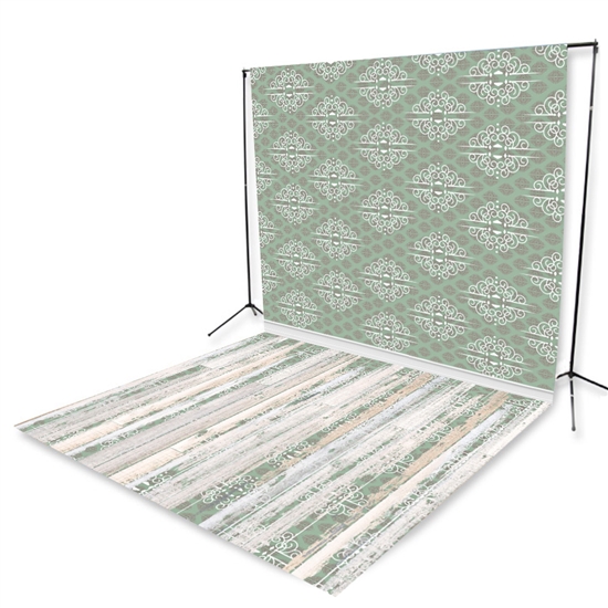 It's a Wrap Floor Extended Printed Backdrop