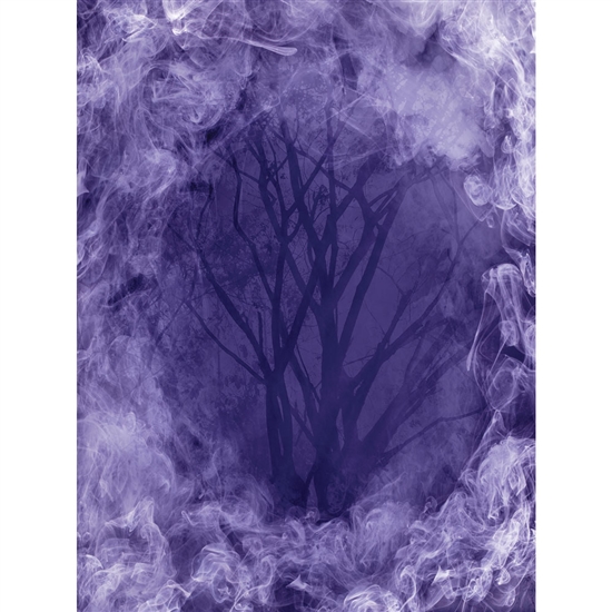 Spooky Woods Printed Backdrop