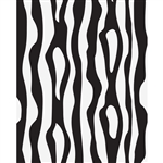 Zebra Stripes Printed Backdrop
