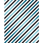 Blue Stripes Printed Backdrop