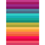 Rainbow Block Stripes Printed Backdrop