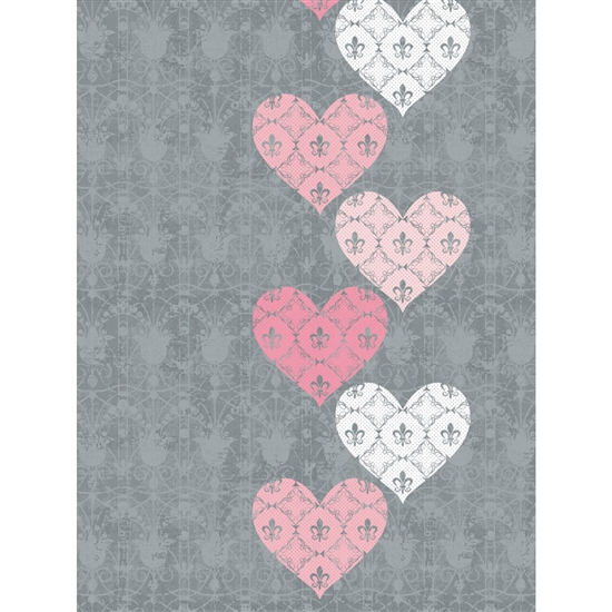 Valentine Lace Printed Backdrop