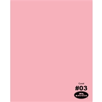 Coral Seamless Backdrop Paper