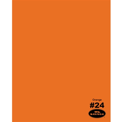 Orange Seamless Backdrop Paper