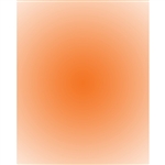 Orange Radial Gradient Backdrop