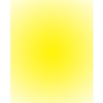 Bright Yellow Radial Gradient Backdrop