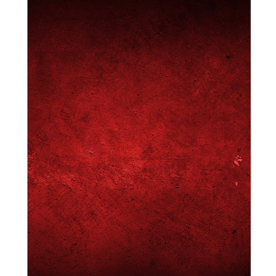 Crimson Red Mottled Printed Backdrop