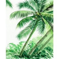 Palm Tree Jungle Printed Backdrop