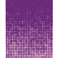 Purple Halftone Dot Printed Backdrop