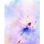 Pastel Ballerina Printed Backdrop