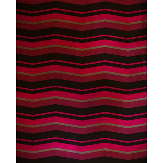 Red & Pink Chevron Printed Backdrop