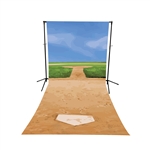 Home Plate All-in-One Printed Backdrop
