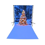 Christmas in the Forest Extended Printed Backdrop