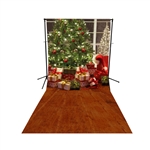 Christmas is Here! Floor Extended Printed Backdrop