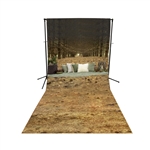 Picnic in the Woods Scenic Floor Extended Printed Backdrop