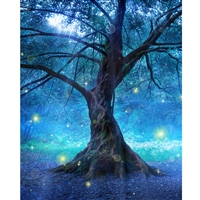 Enchanted Tree Printed Backdrop