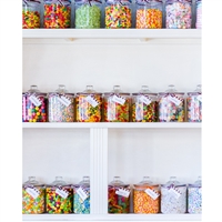 Candy Store Printed Backdrop