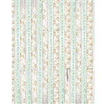 Mint Stripe Floral Planks