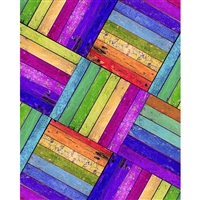 Rainbow Weave Planks
