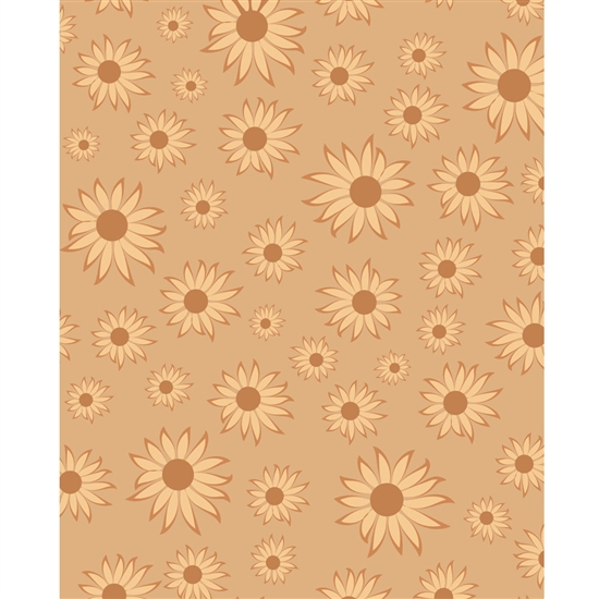 Sunflowers Printed Backdrop