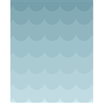 Light Blue Ombre Printed Backdrop