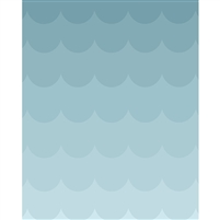 Light Blue Ombre Printed Backdrop