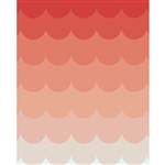 Strawberry Ombre Printed Backdrop