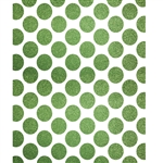 Lime Green Polka Dots Printed Backdrop