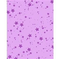 Berry Glitter Stars Printed Backdrop