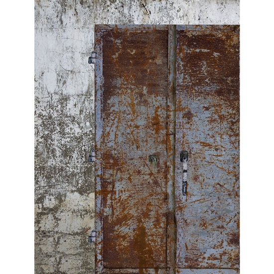 Industrial Door Printed Backdrop