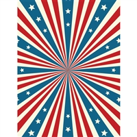 Stars and Stripes Forever Printed Backdrop