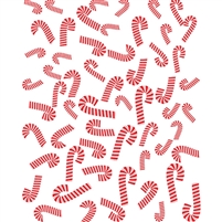 Candy Canes Printed Backdrop