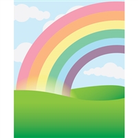 End of the Rainbow Printed Backdrop