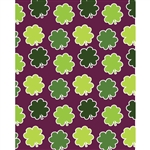 Patterned Clovers Printed Backdrop