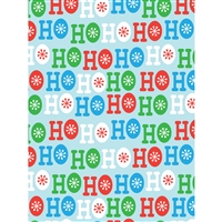 Ho Ho Ho Christmas Printed Backdrop