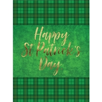 St Patricks Day Printed Backdrop
