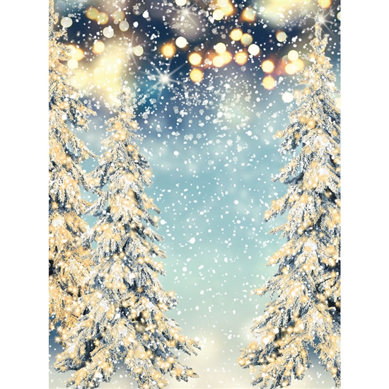 Christmas Dreams Printed Backdrop